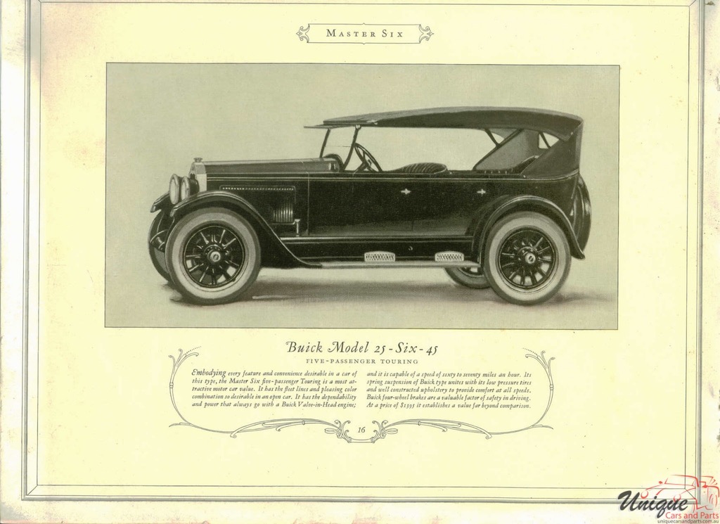 1925 Buick Prestige Brochure Page 24